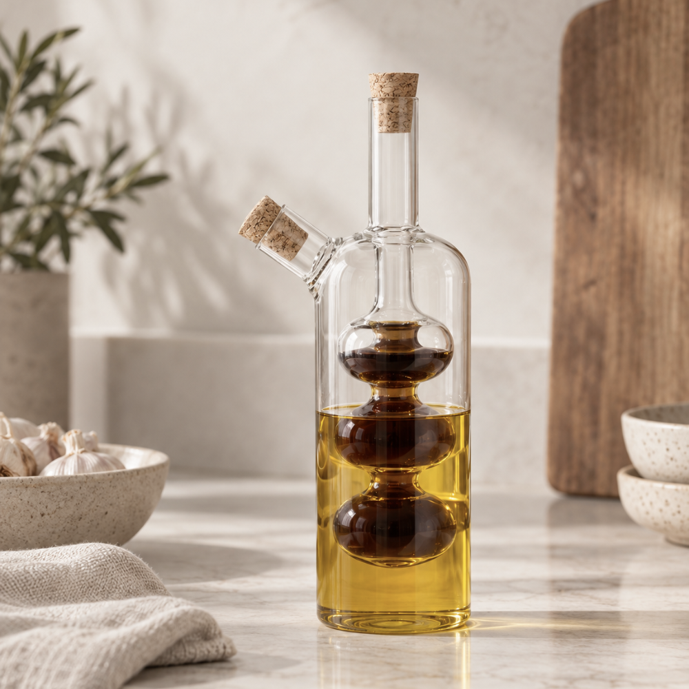 Oil & Vinegar Glass Bottle